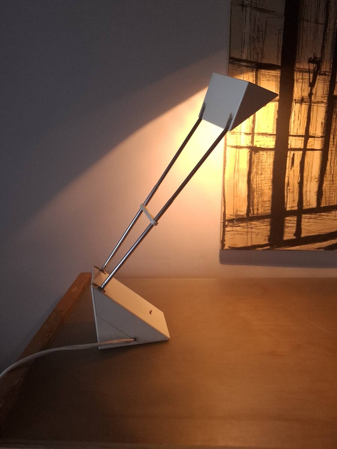Vintage 80's Ikea telescopic lamp