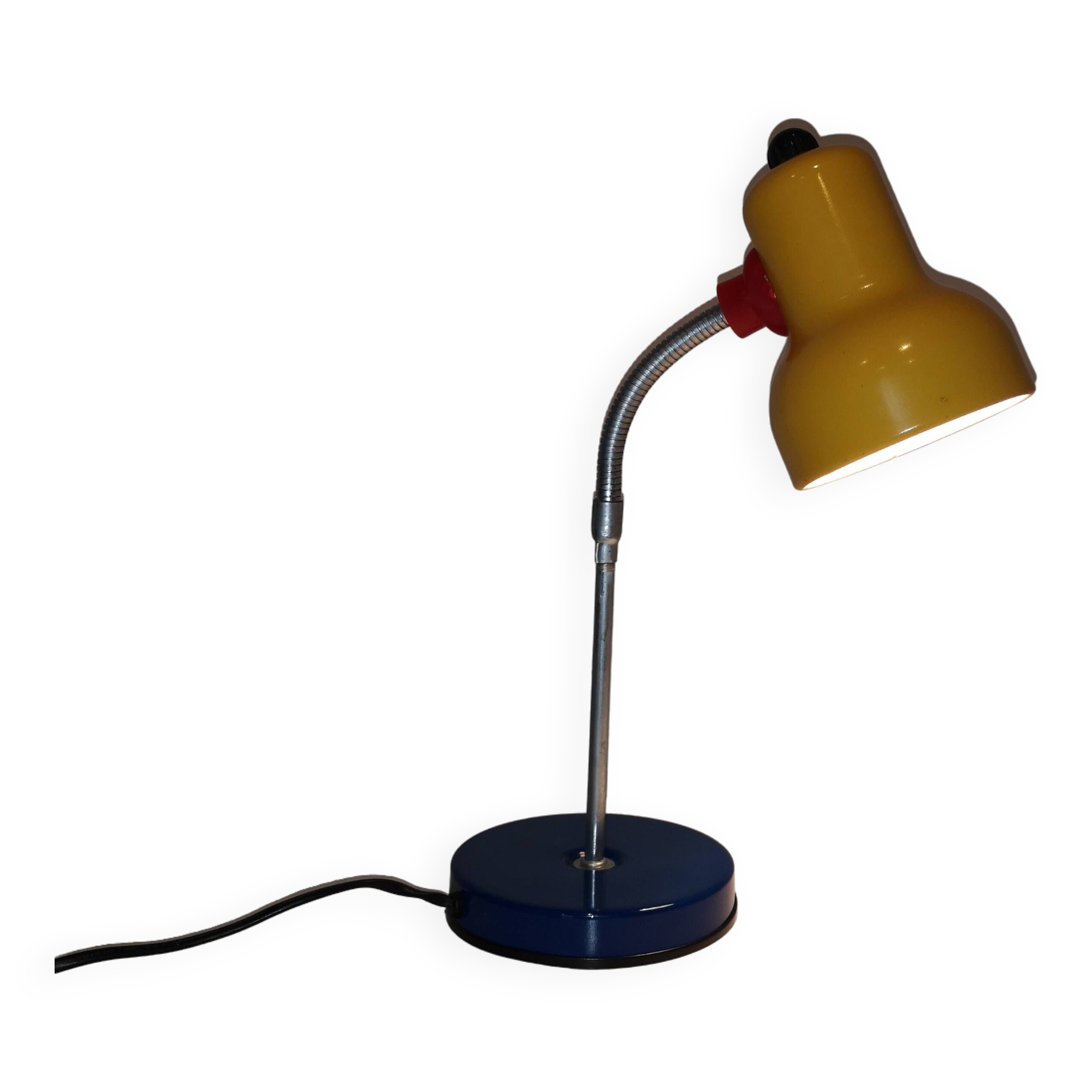 Vintage memphis style articulated desk lamp 1980