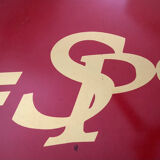 Advertising metal tray