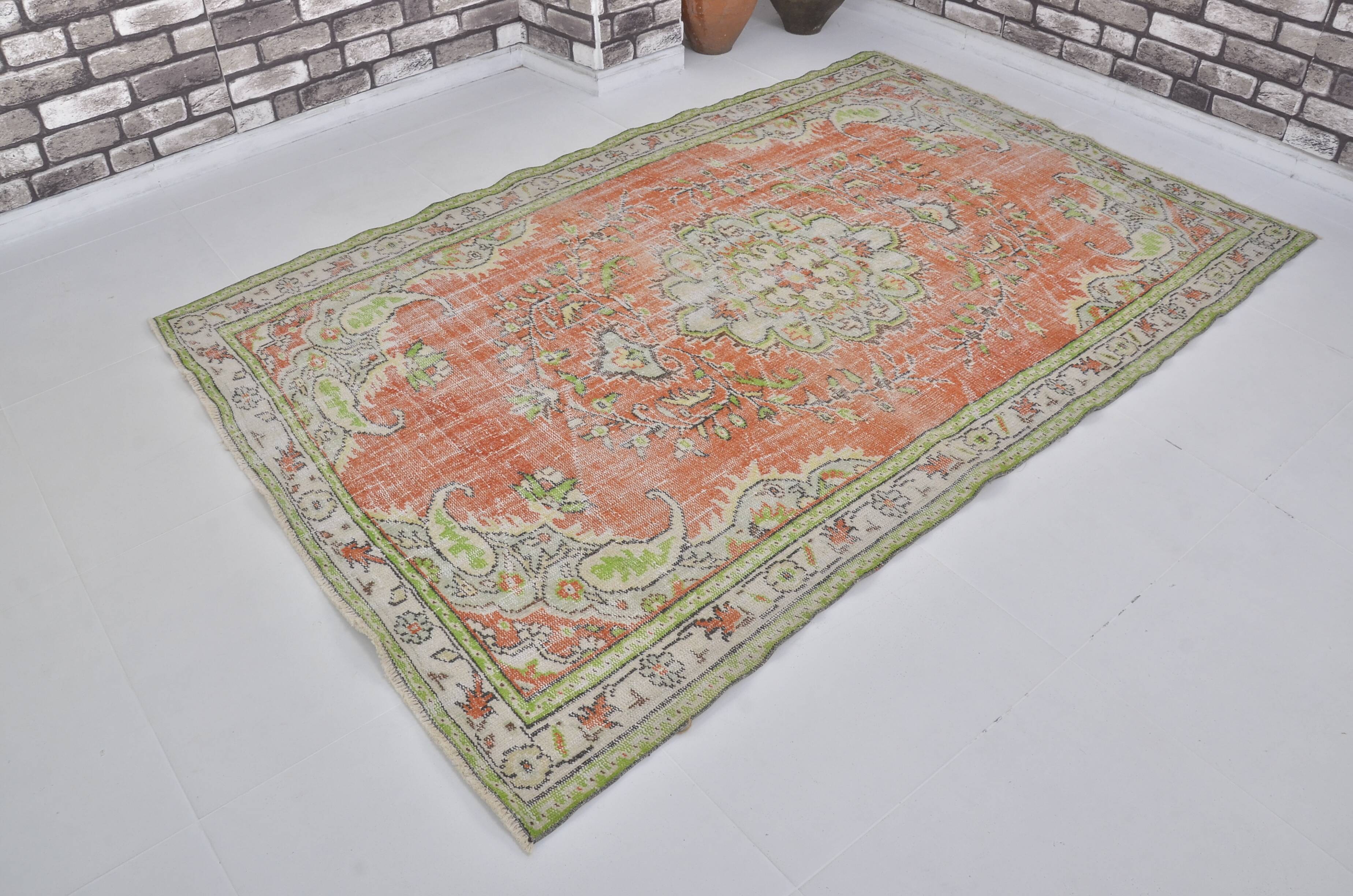Tapis neutre coloré Oushak sku1315