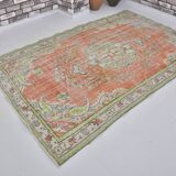 Tapis neutre coloré Oushak sku1315
