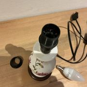 Pied de lampe balustre en ceramique