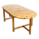 Table à manger en pin de Karin Moberg années 70
