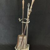 Brass fireplace servant