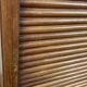 Cabinet with curtained in oak 1930