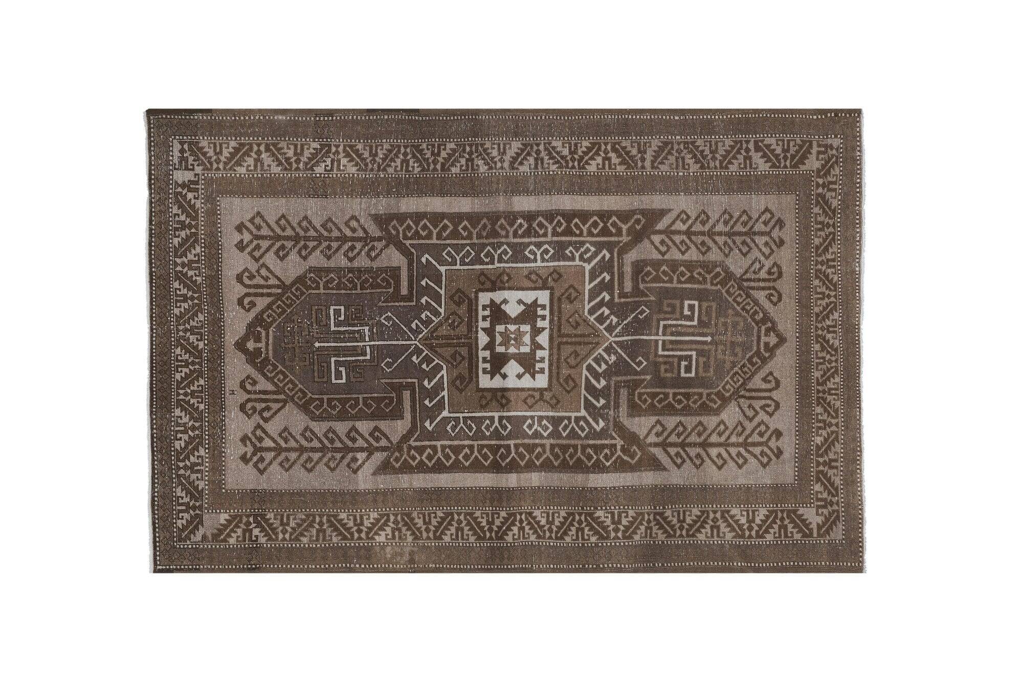Vintage Turkish carpet handmade 191x300 cm