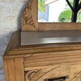 Art Deco sideboard with mirror