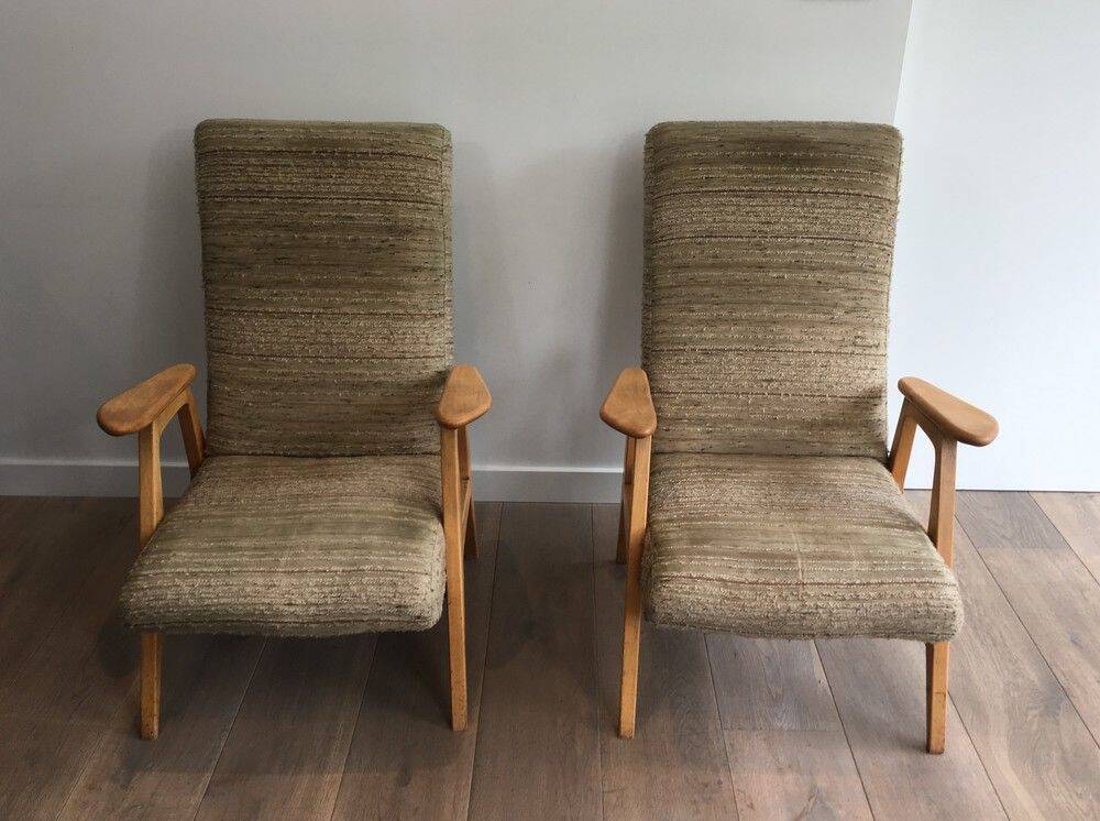Pair of armchairs