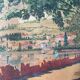 A.Cordeau "Walk around the lake" watercolor