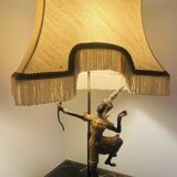 Thai bronze lamp