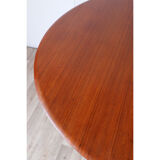 Scandinavian dining table in 1960 extendable teak
