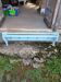 Antique wooden wall shelf