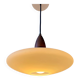 Suspension en verre opalin (style Philips) - Louis Kalff