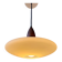 Suspension en verre opalin (style Philips) - Louis Kalff
