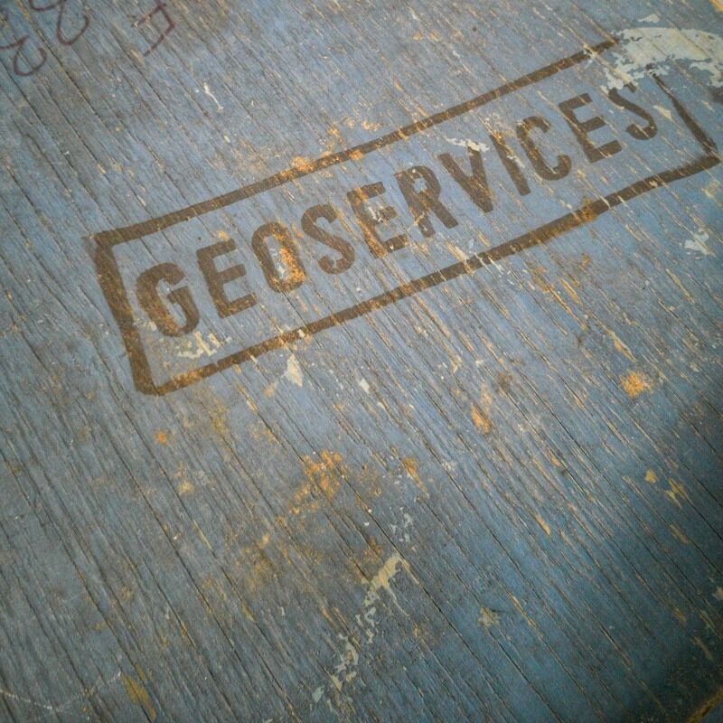Wooden military crate