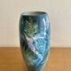 Large lacquered ceramic vase signed Grech
