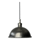 Old industrial workshop pendant in metal