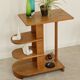 Asymmetrical Art Deco side table or pedestal table by Michel DUFFET 1930