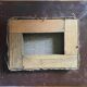 Painting bergerie signed B. Vaudron and frame