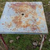 METAL terrace table TOLIX 1950