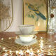 Set of 2 cups in Massé and Surget porcelain