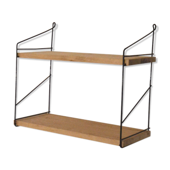 Wall shelf in oak 60s