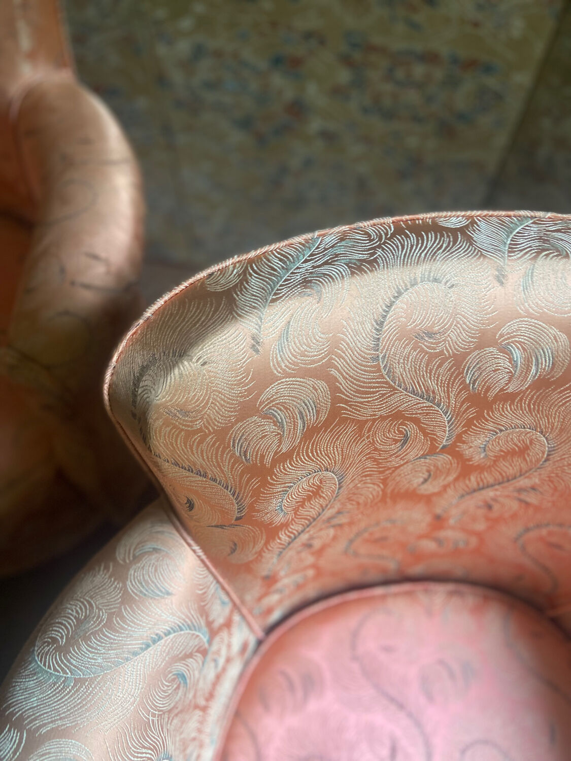 Pair of toad armchairs