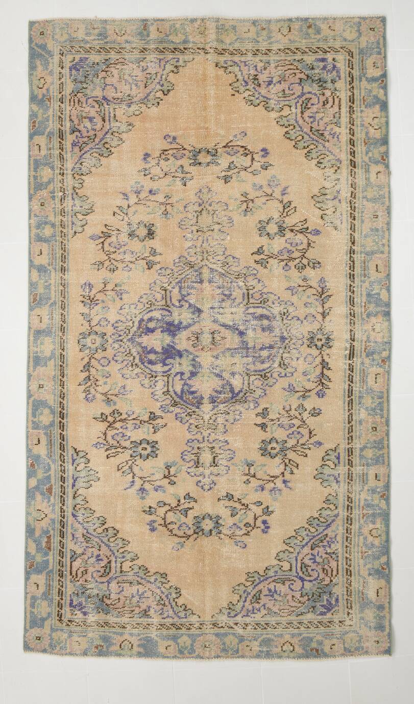 5x10 Rug For Living Room Long Wide Vintage Rug, 168x296Cm SK 3796