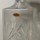 Hand-cut crystal whisky decanter