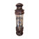 Vintage glass and wood whiskey bottle with pouring tap