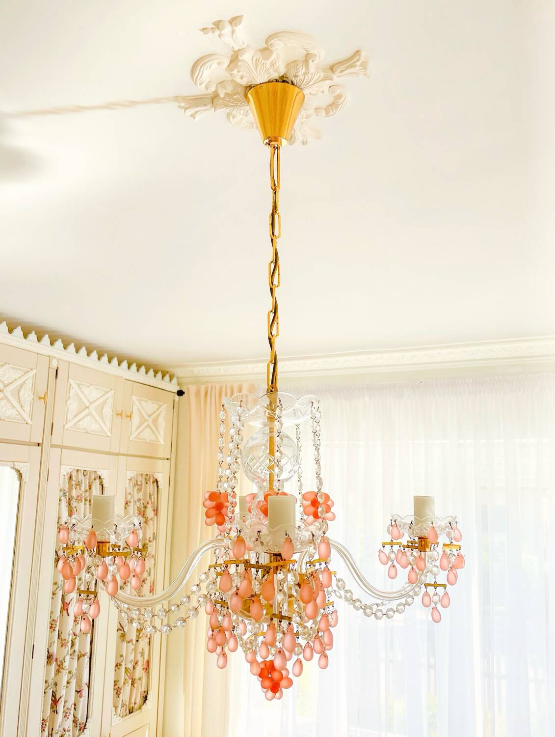 Lustre en cristal de Bohême par Václav Hanus – Élégance royale