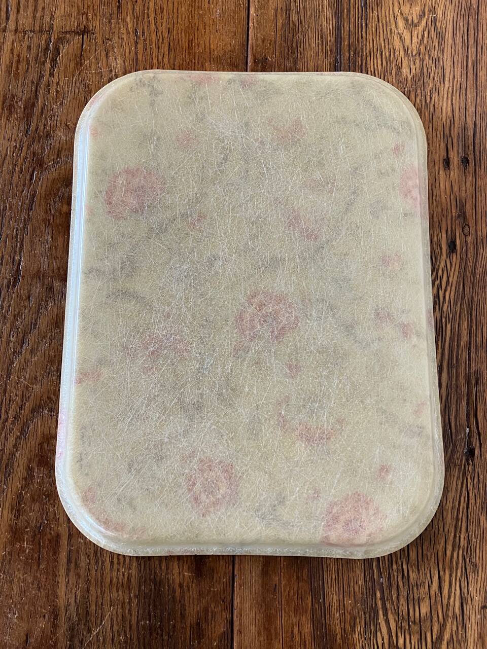 Plateau vintage en fibre de verre