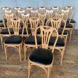 Series of 24 chairs