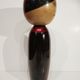 Kokeshi doll, laqué wood, Japan 1945
