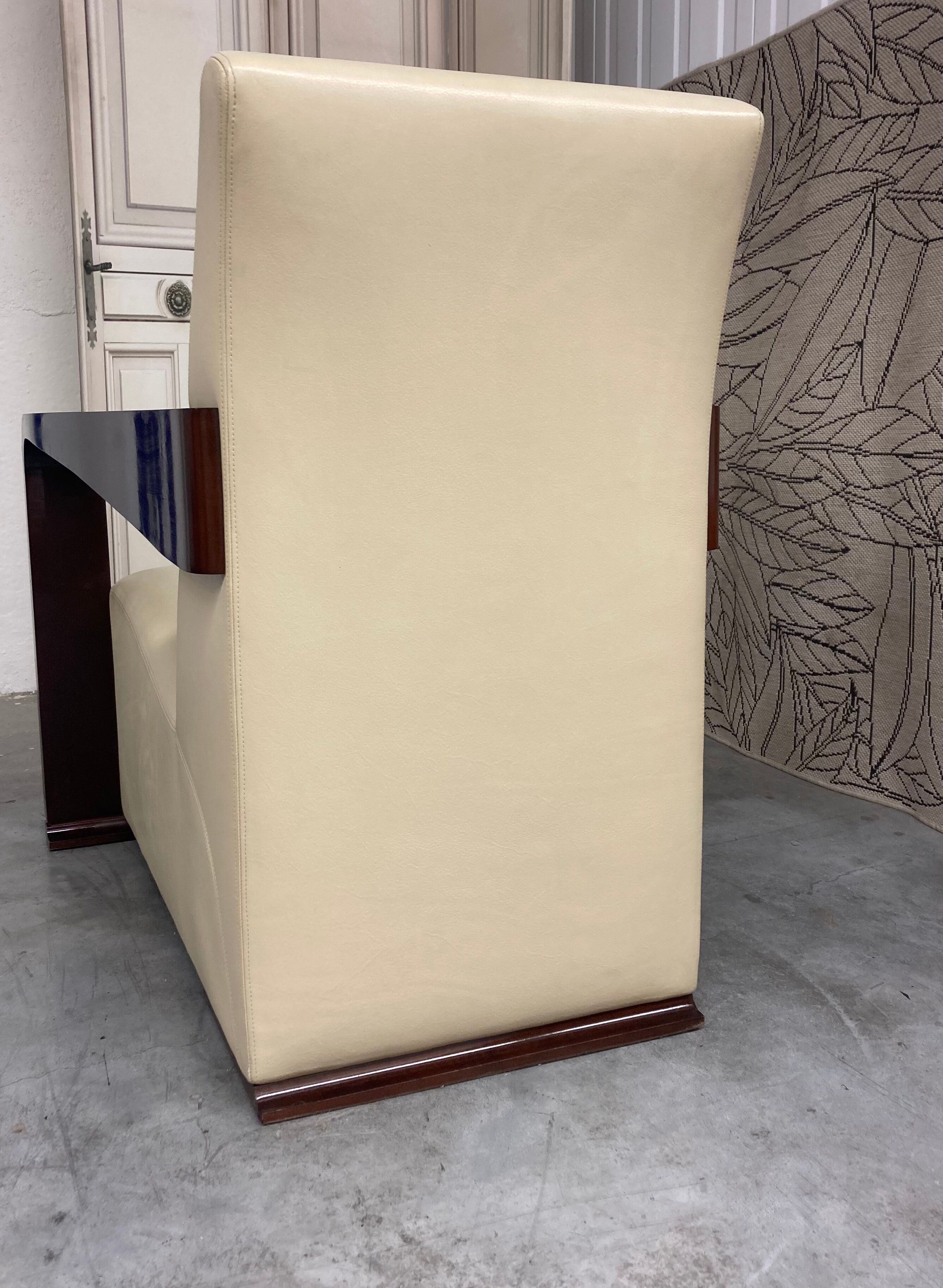 Ying armchair by Hugues chevalier