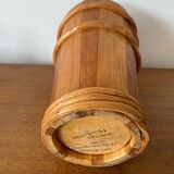 Antique Wooden Barrel Style Umbrella Stand Vintage Decor