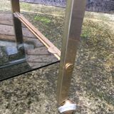 Side table with swivel tray