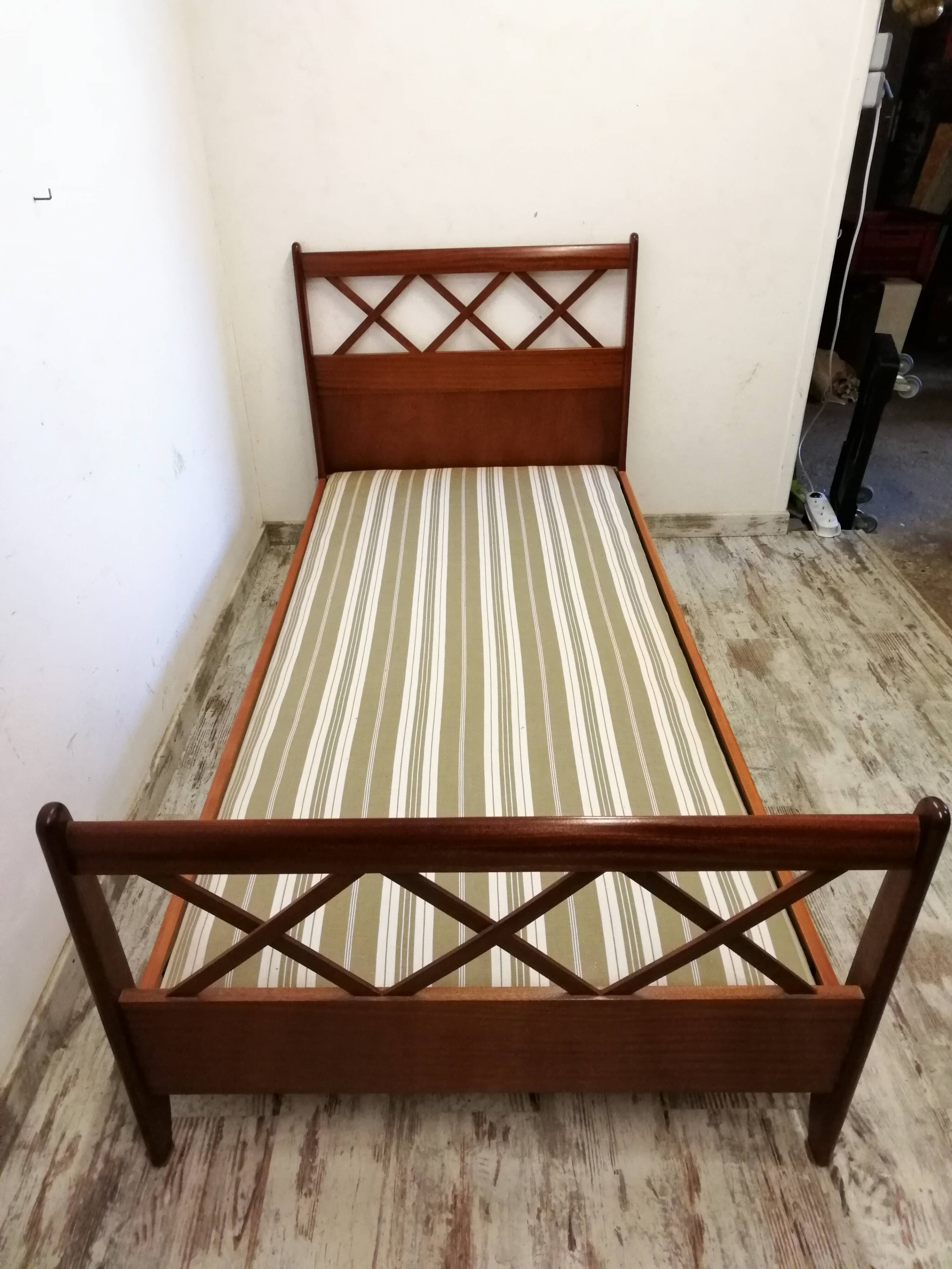 Vintage Scandinavian style bed