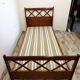 Vintage Scandinavian style bed