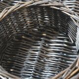 Wicker basket shaped fish