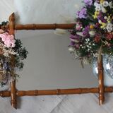 Bamboo mirror 45x55cm
