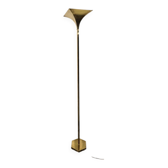 Brass Floor Lamp Italian Design by Relux Milano - 1980s