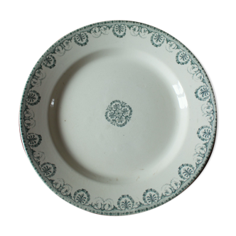 Large Round Flat Iron Earth Green Iena Choisy the King