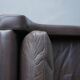x2 Danish leather armchairs by Georg Thams, Denmark 1960s