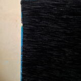 Seat 60 s feet compass, printed vintage_bleu cyan