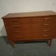 COMMODE SCANDINAVE EN TECK DESIGN  ANNEES 60'S