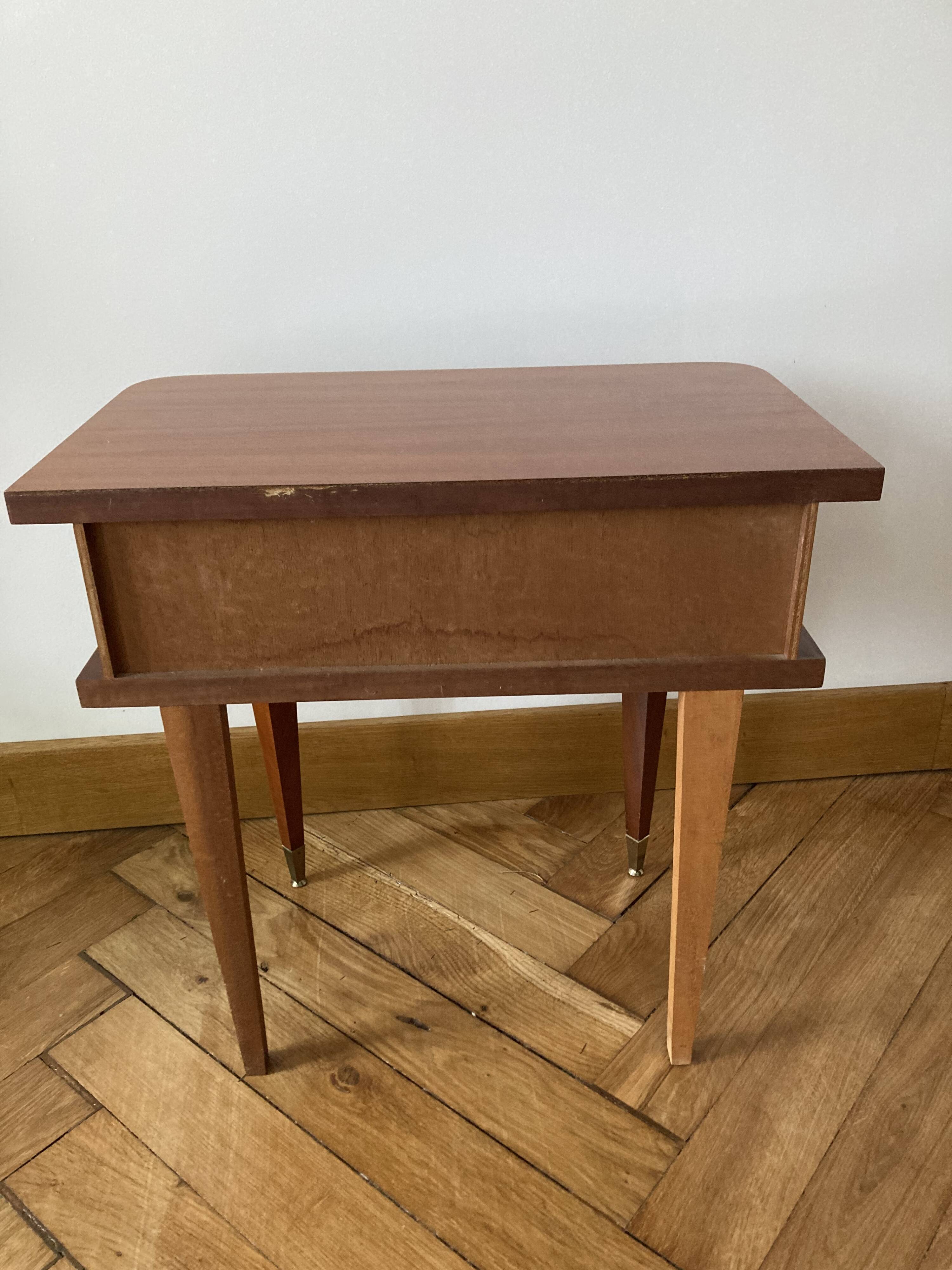 Scandinavian style bedside table