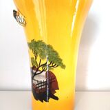 Vallauris vase creation by A.Ferlay cicada