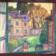 Andrée Clara BAC (1895-…). St-Thibault des Vignes. Gouache, 1984. SBD. 50x6