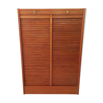 Double curtain binder